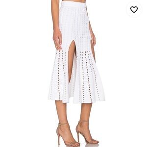 Alice McCall Higher Ground Skirt in white size 0